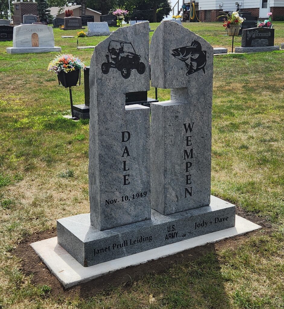 Stone Engraver in Ruthven, Iowa Ruthven Rocks LLC